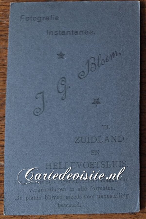 CE-BLOEM-1910/1918 / Onbekend - Afbeelding 2