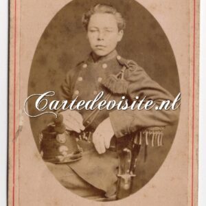 UT/UTRECHT/SERRE/009-cdv Willem Kreeftenberg in uniform