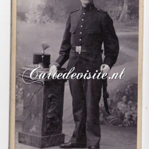ARNHEM-AMSTERDAM/KERKHOFF/009-cdv Hein Hiddink uniform met sabel